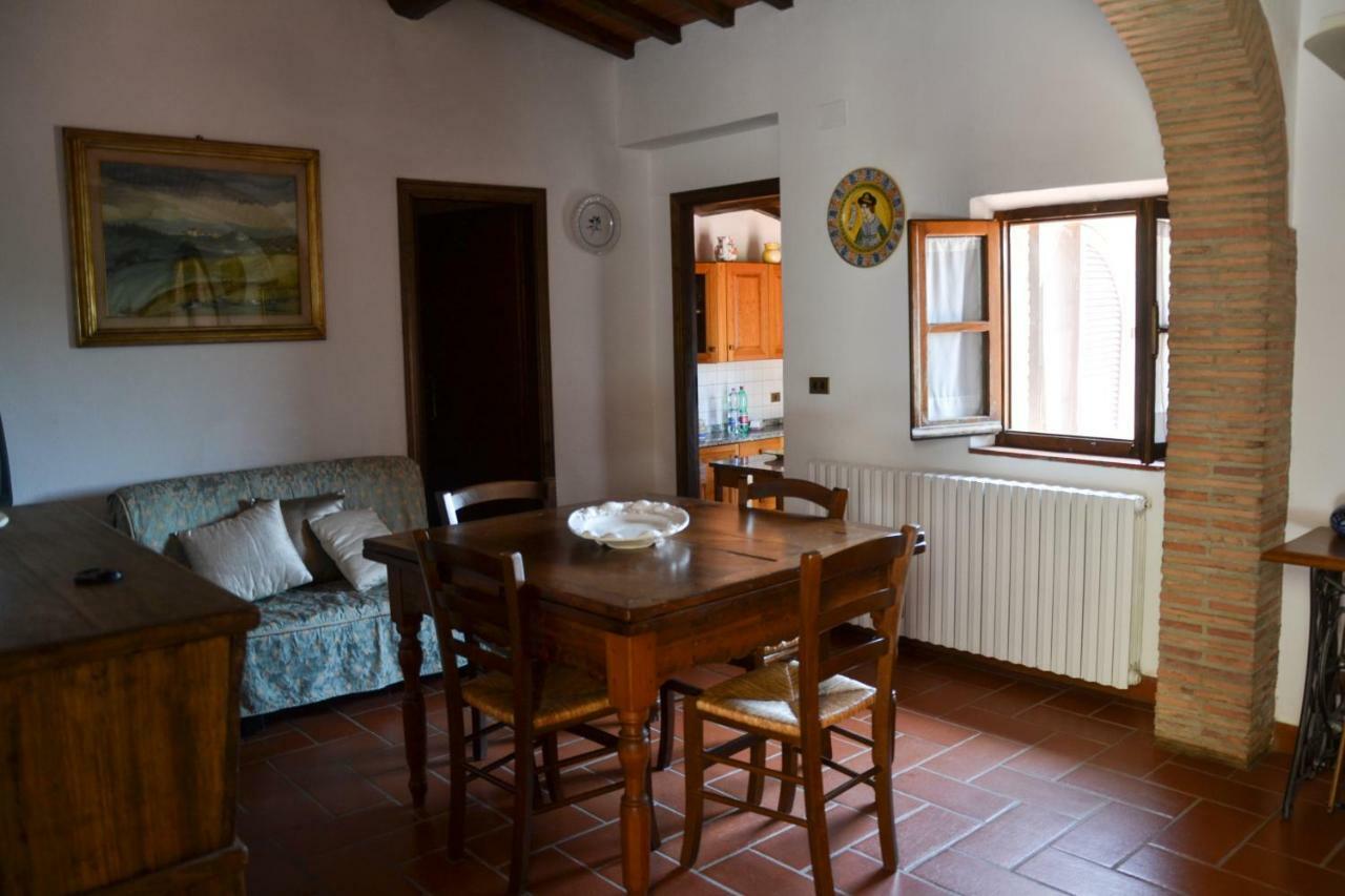 La Casina Sonia Apartment Montaione Bagian luar foto